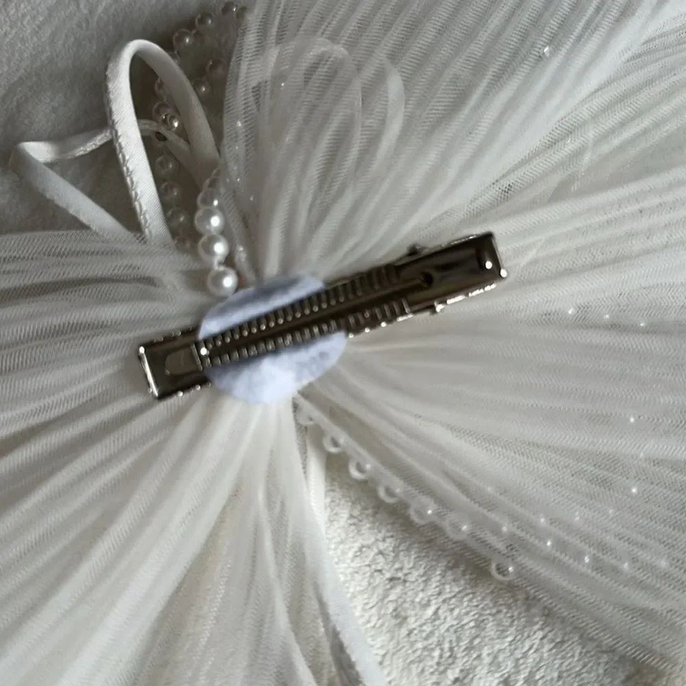 No Brand white sheer